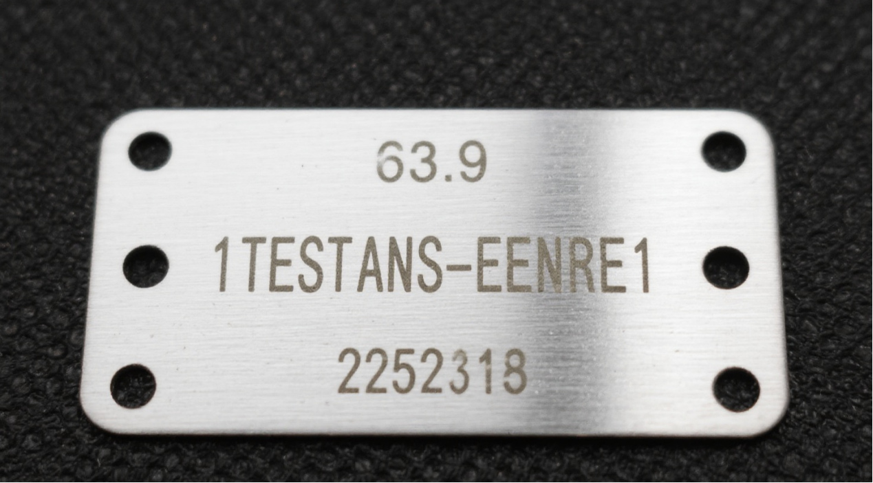 Laser Control Systems sa Stainless Steel Engraving